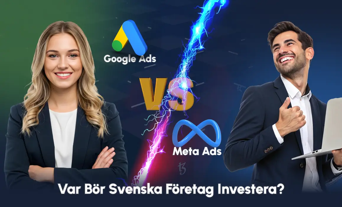 Google Ads vs. Meta Ads – Var bör svenska företag investera?